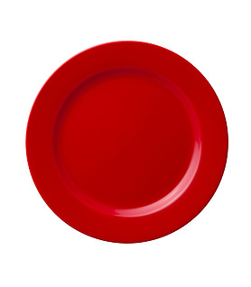 Hunter Reid Porcelain Plate Round Red 235mm