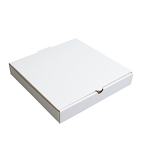 Pizza Box White 325mm 50 Per Ctn