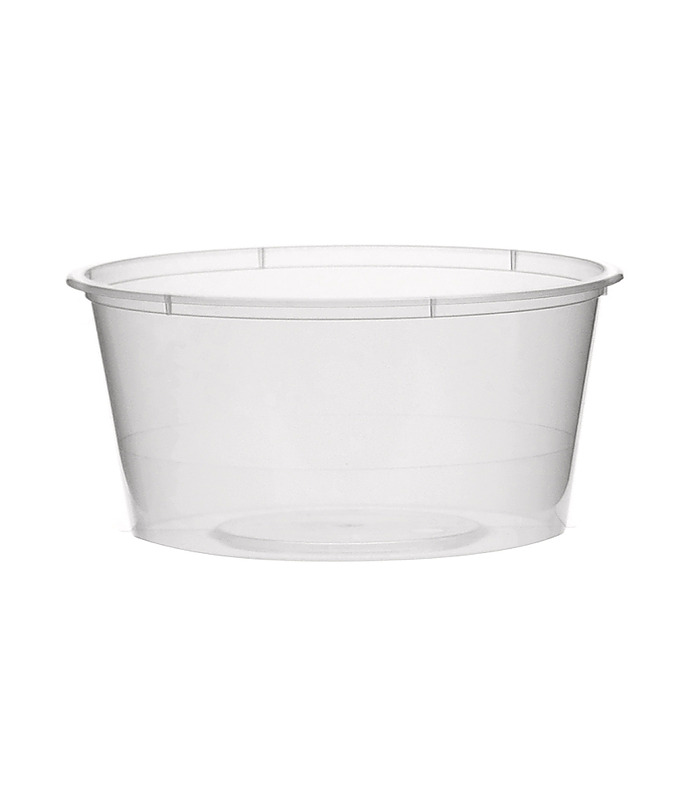 Capri Container Round 250ml 500 Per Ctn