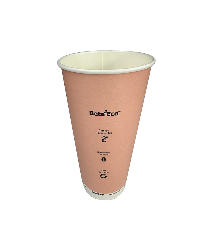 BetaEco PLA Cup Cold Cup Orange 650ml/22oz (1000)