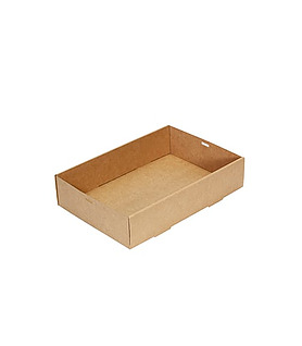 Catering Tray Kraft #2 360 x 250 x 80mm 100 Per Ctn