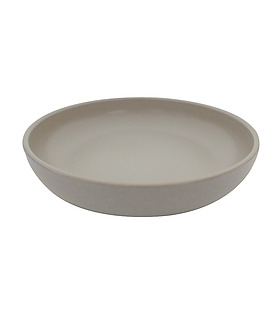 Eclipse Round Bowl Light Grey 220mm