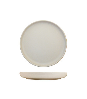 Eclipse Round Plate Cream 175mm