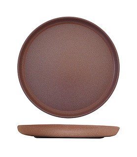 Eclipse Round Plate Brown 280mm