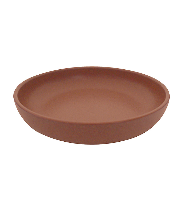 Eclipse Round Bowl Brown 220mm