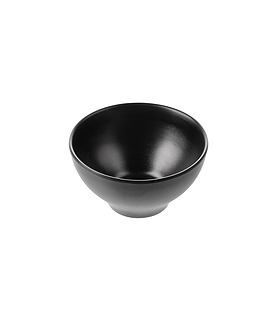 Coucou Melamine Round Noodle Bowl Black 110mm (24/96)