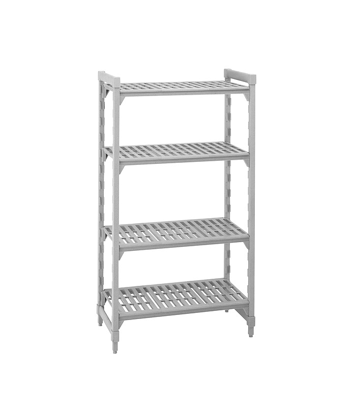 Polypropylene 4 Tier Shelf Small