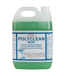 Polysafe Polyclean Auto Machine Detergent 5L