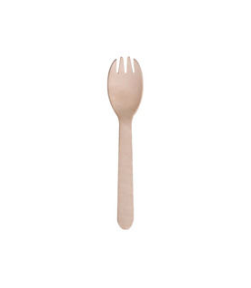 Wooden Spork 160mm (1000)