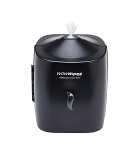 WOW Wipes Wall Mounted Dispenser Black