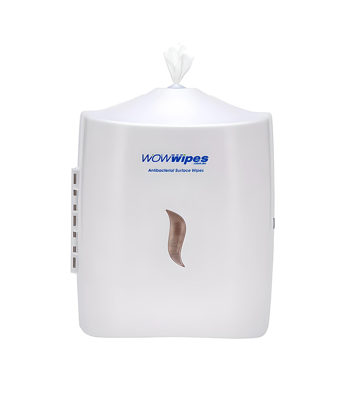 WOW Wipes Wall Mounted Dispenser White