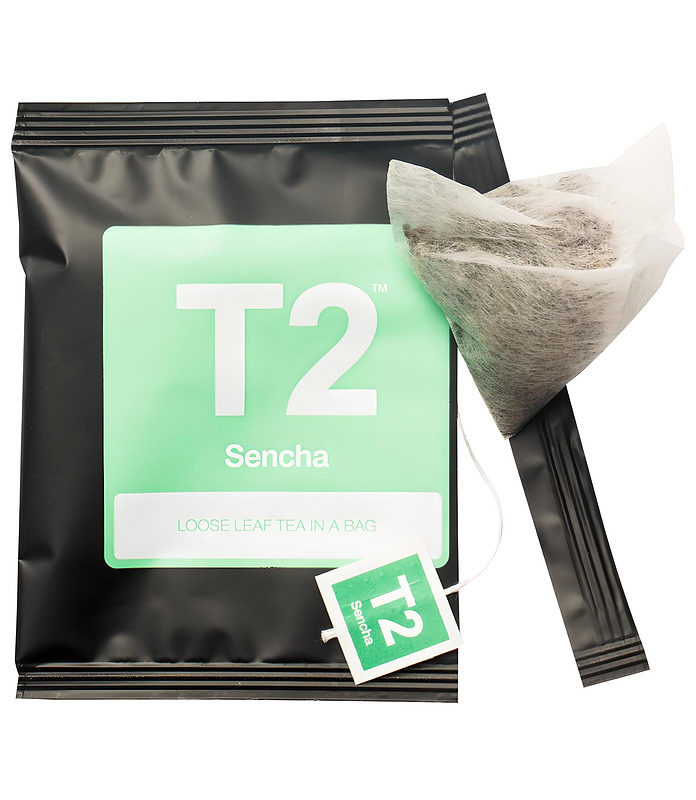 T2 Sencha Green Tea in Sachet (100)