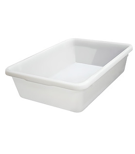 Stacking & Nesting Crate White 22L