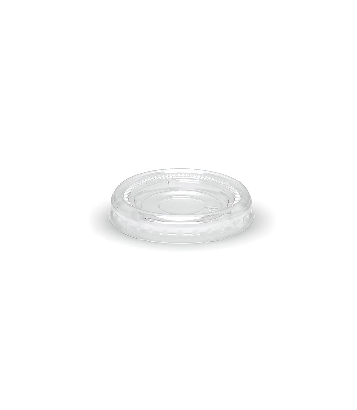 ECO-GO RPET Sauce Cup Lid Flat Suits 50880 (1000)